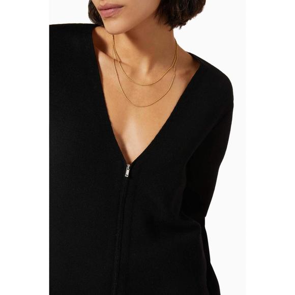 NEW CRYSTAL HAZE double rope chain necklace in gold - Picture 2 of 7